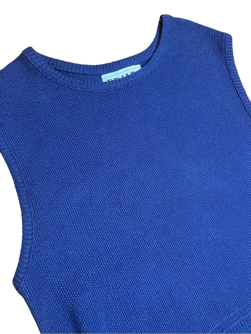 Vintage Brand New Cotton Tank Women’s M Preppy Y2K Cropped Summer City Coastal